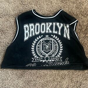brooklyn tank top crop top